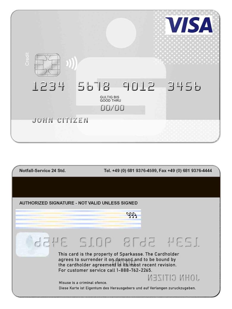Germany Sparkasse Visa
